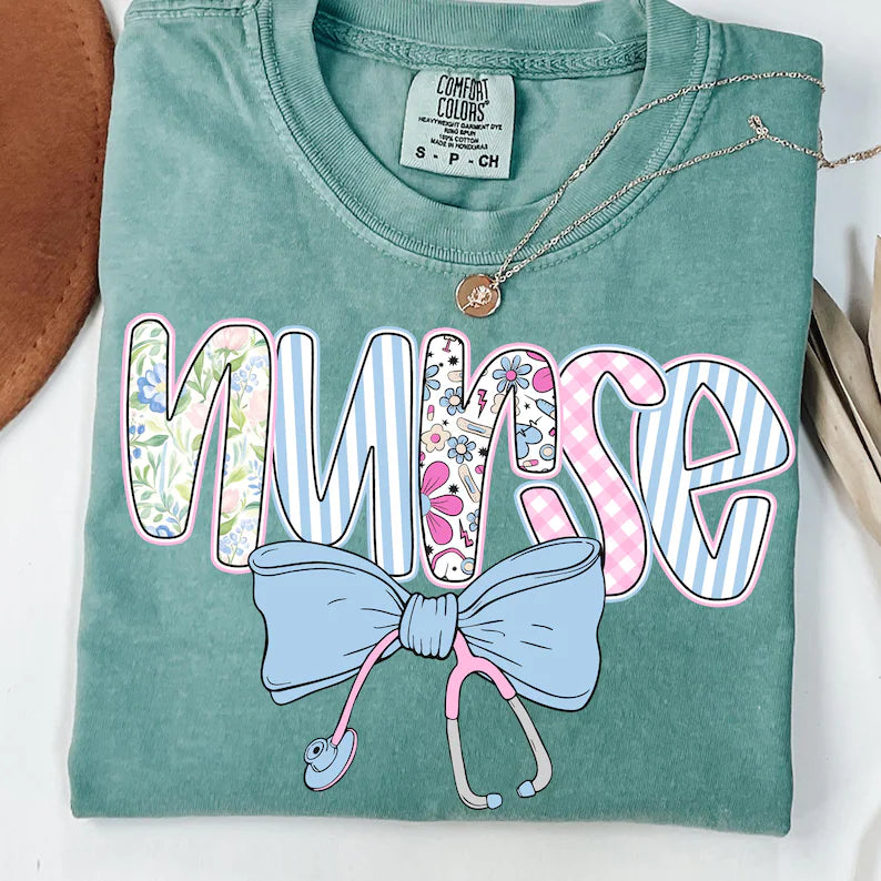 NURSE Stethoscope Bow