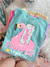 Load image into Gallery viewer, FLOAT SIP REPEAT Adult Shirt
