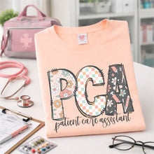 Load image into Gallery viewer, PCA- patient care assistant Adult Shirt
