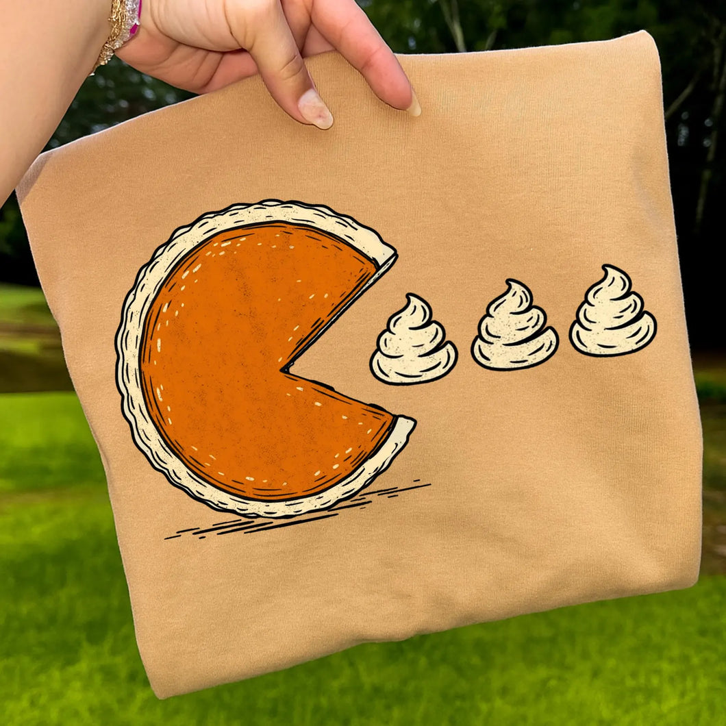 Pie Chasing Whipped Topping Shirt Toddler