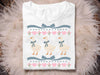 Vintage Pink Heart Goose Adult Shirt