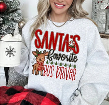 Load image into Gallery viewer, Santas Favorite *CUSTOMIZEABLE* w/ Reindeer Adult Shirt
