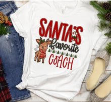 Load image into Gallery viewer, Santas Favorite *CUSTOMIZEABLE* w/ Reindeer Adult Shirt

