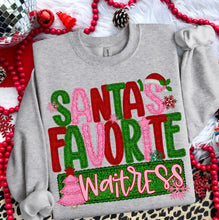 Load image into Gallery viewer, Santas Favorite *CUSTOMIZEABLE* Adult Shirt
