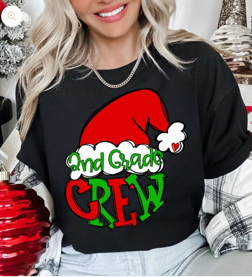 Santa's Grade Crew Youth Shirt