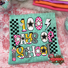 Load image into Gallery viewer, 100 days of school GIRL-YOUTH shirt
