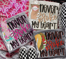 Load image into Gallery viewer, CUSTOM NEVER BROKE MY HEART Adult Shirt
