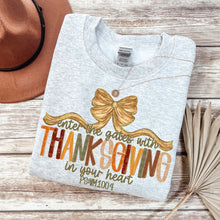 Load image into Gallery viewer, Enter The Gates With Thanksgiving Shirt Youth
