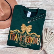 Load image into Gallery viewer, Enter The Gates With Thanksgiving Shirt Youth

