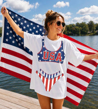 Load image into Gallery viewer, USA bikini Swimsuit Adult Shirt
