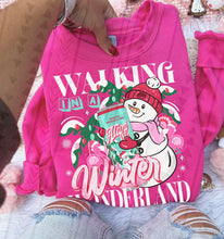 Load image into Gallery viewer, Walking in a Winter Wonderland Drink Adult Shirt
