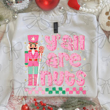 Load image into Gallery viewer, Yall Are Nuts Adult Shirt
